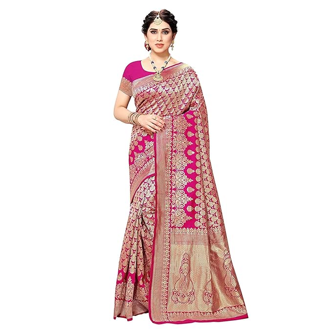 Yashika Banarasi Kanjivaram Art Silk Saree